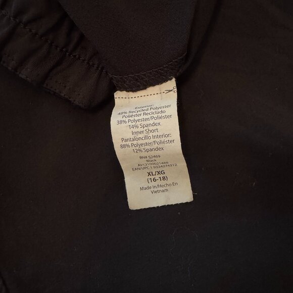 Avia Women's Running Shorts with Bike Liner - XL, Black - Picture 8 of 8